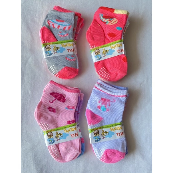 👶 Kit com 12 Pares de Meias para Bebês – Conforto, Estilo e Praticidade! Tamanhos 0 a 6 , 6 a 12 , 12 a 24  meses