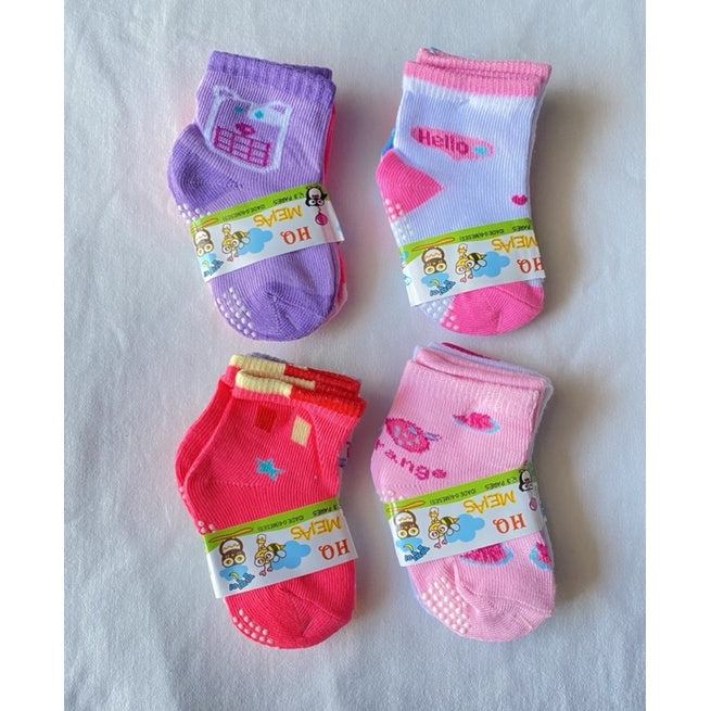 👶 Kit com 12 Pares de Meias para Bebês – Conforto, Estilo e Praticidade! Tamanhos 0 a 6 , 6 a 12 , 12 a 24  meses